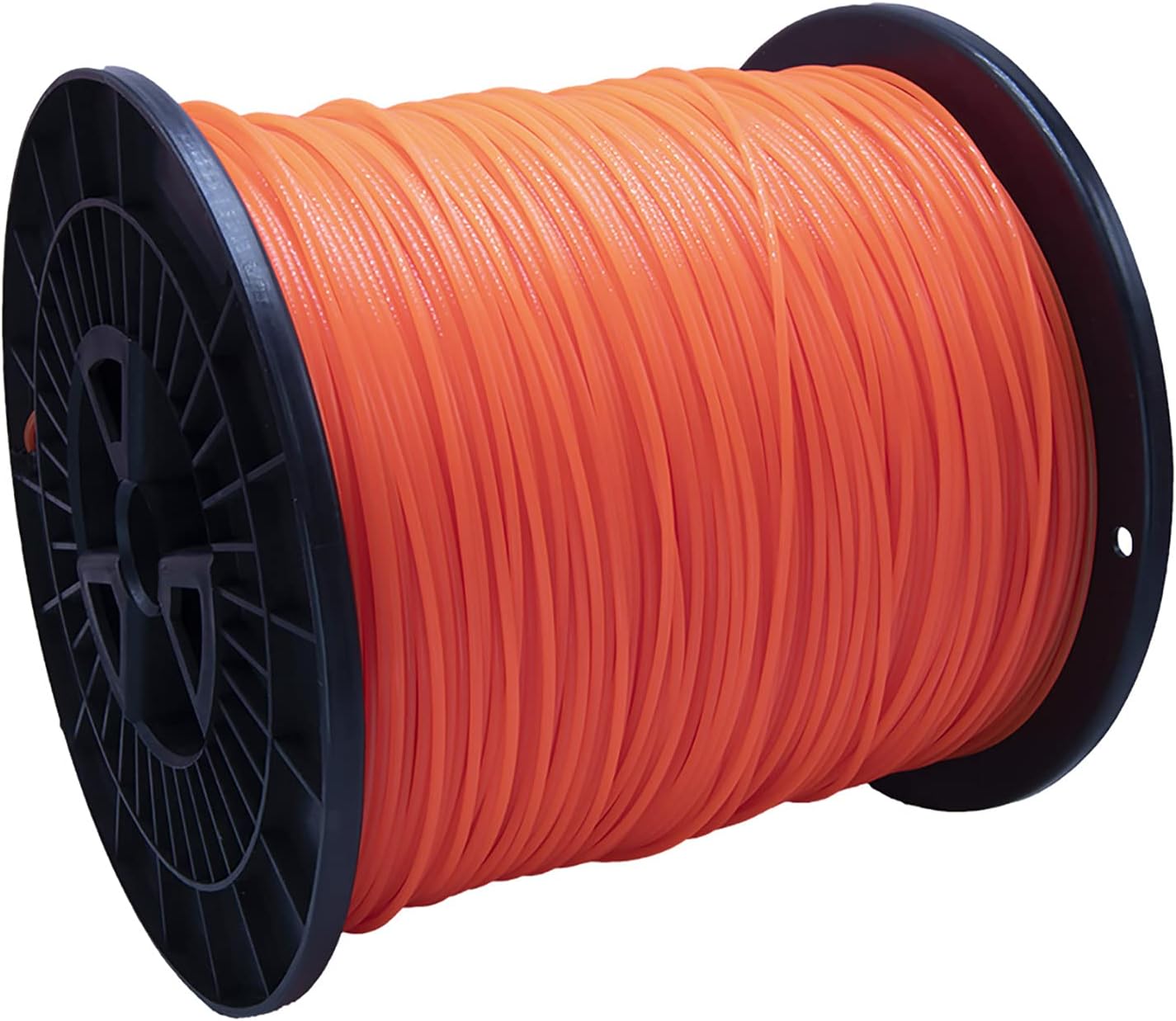 HOTS Round .080" Trimmer Line, 080 String Trimmer line,080 Weed Eater String line Replacement for String Trimmer Weed Trimmer 3-Pound,1200-ft Length String Trimmer Line (Orange)