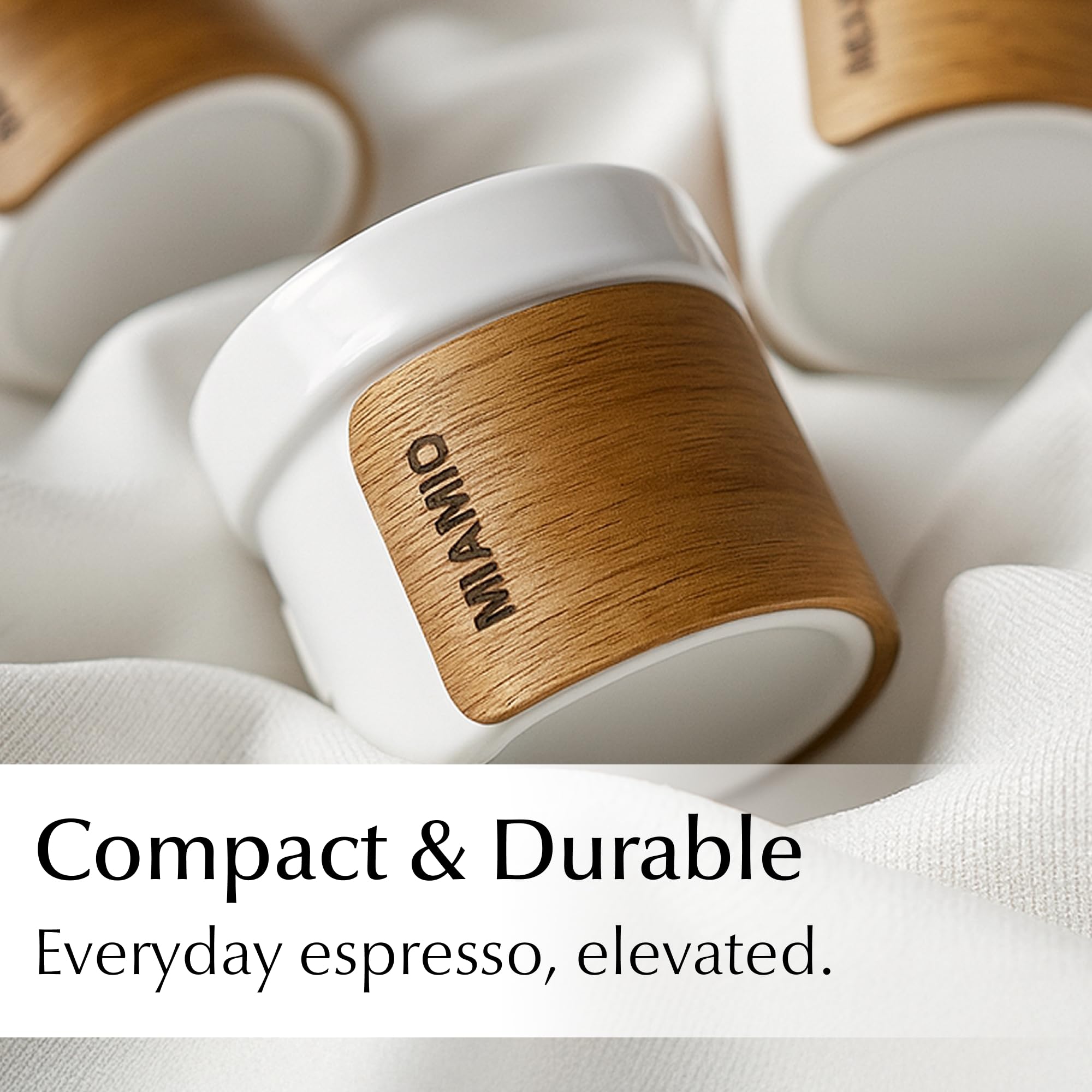 Amazon｜MIAMIO – 4個セットのエスプレッソカップ（100 ml）日本茶 