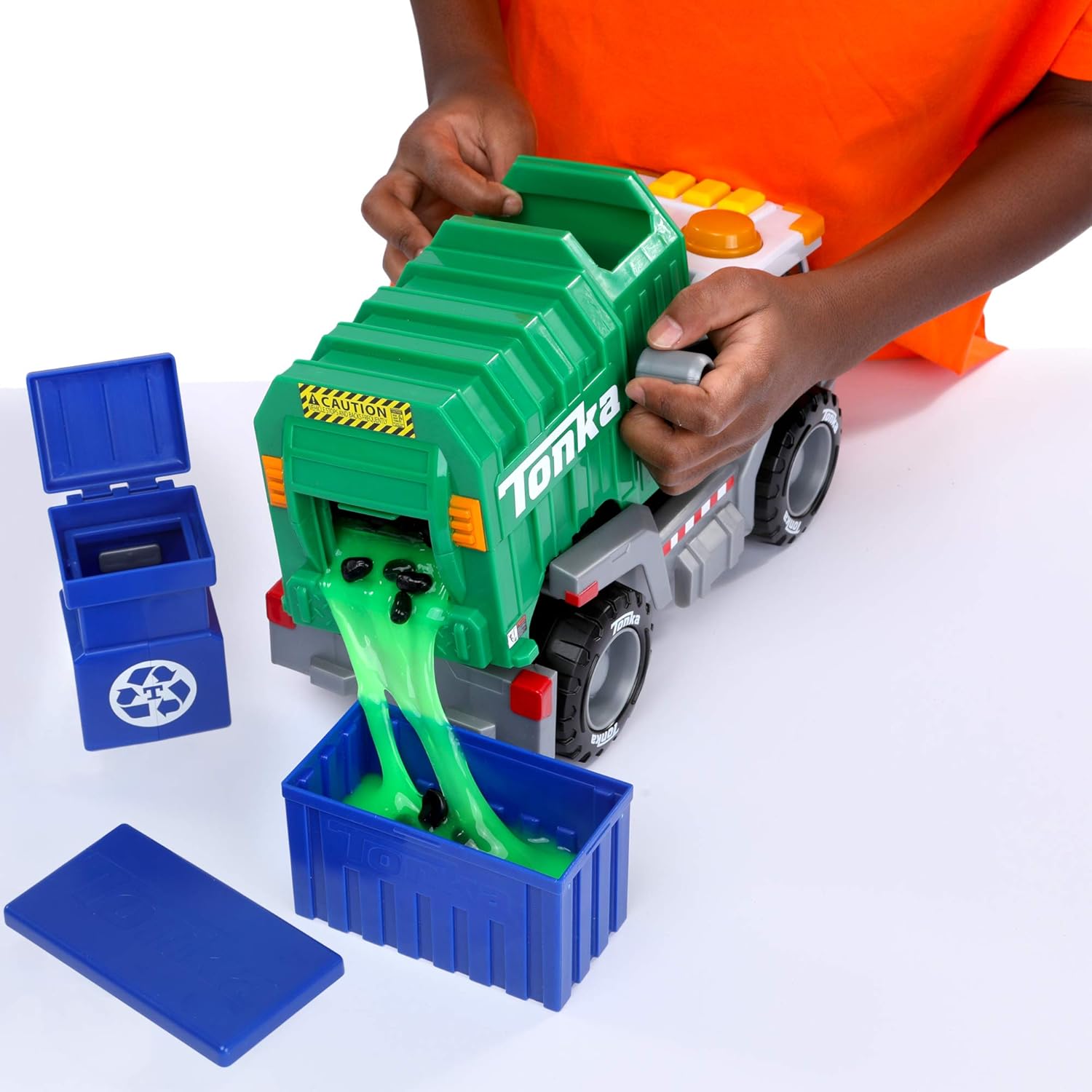 Basic Fun Tonka - Mega Machines Mighty Mixers L&S - Recycling Truck