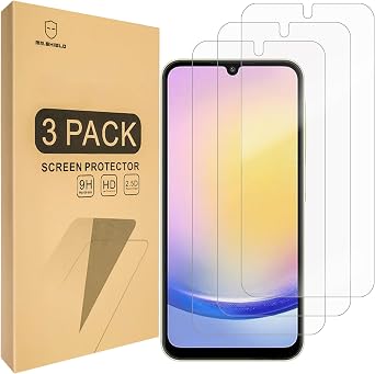 Mr.Shield 3-Pack Tempered Glass Screen Protector for Samsung Galaxy A27 5G
