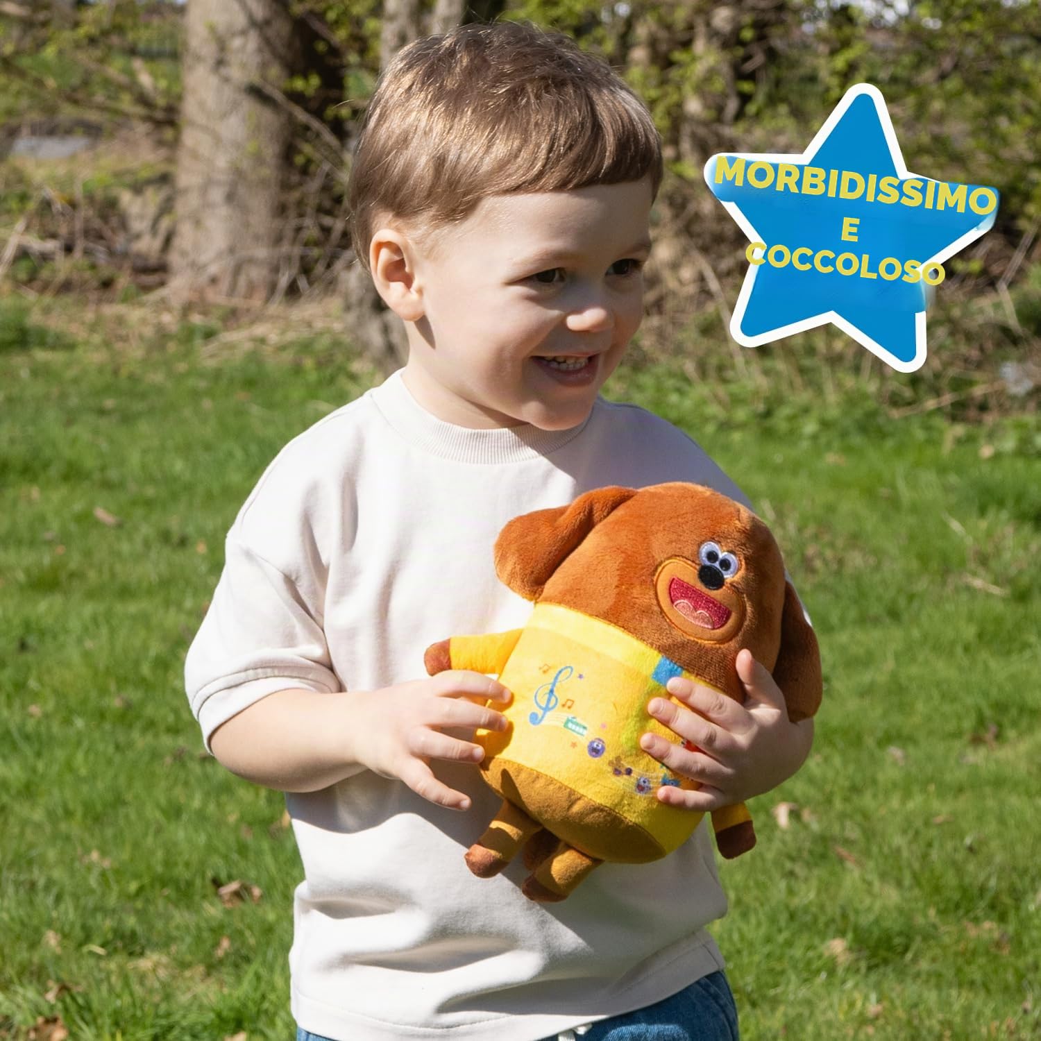 Hey Duggee Talking Soft Toy, Brown