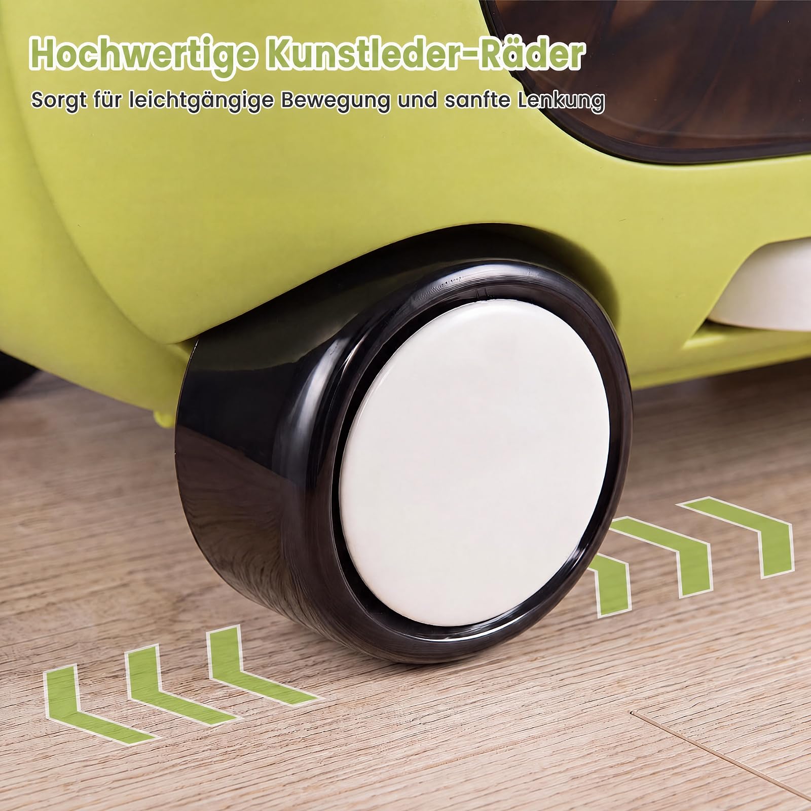 COSTWAY Ruchoma walizka dziecięca z kółkami i siedziskiem, nośność 25 kg