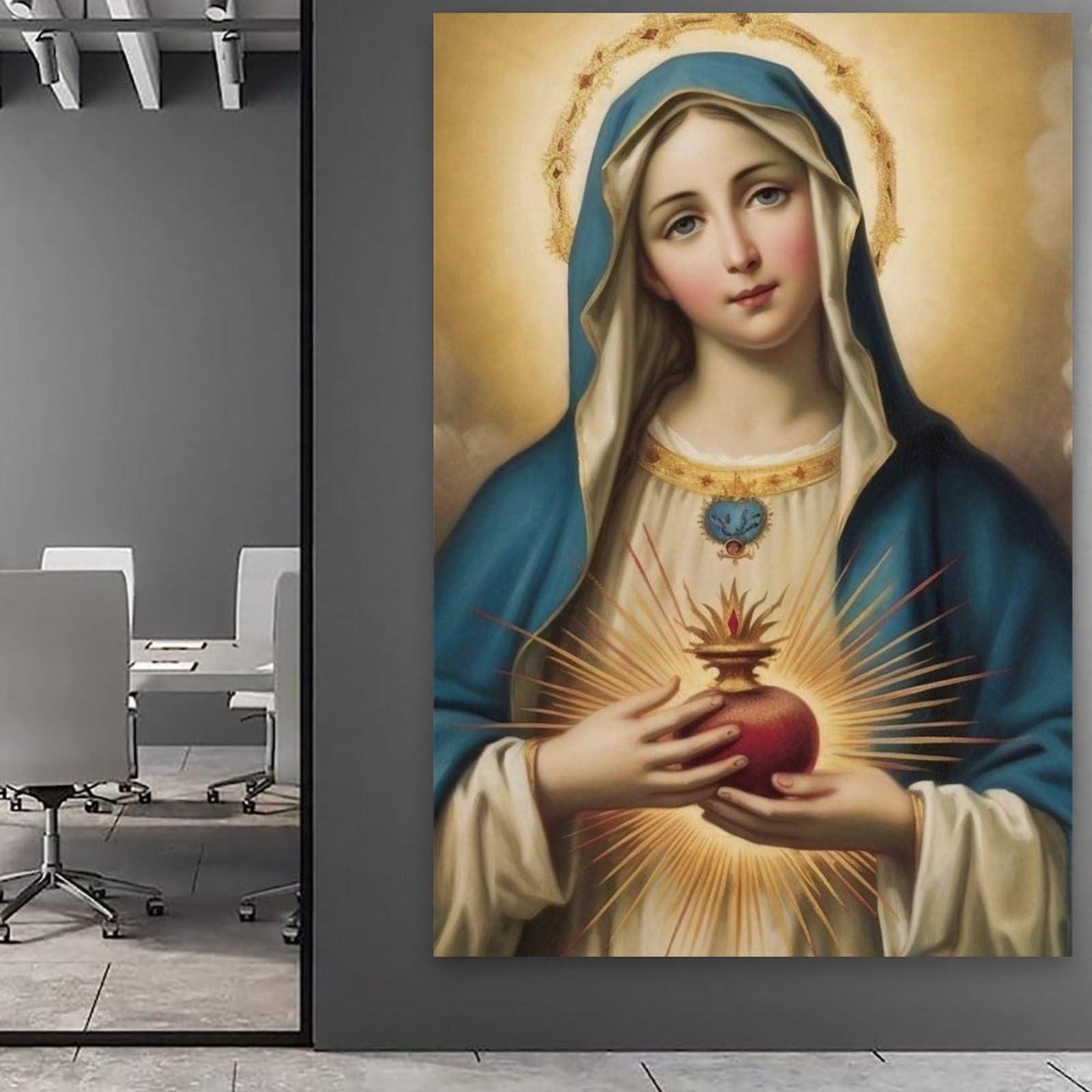 Amazon.com: BMWZX Virgin Mary Blessed Mother Immaculate