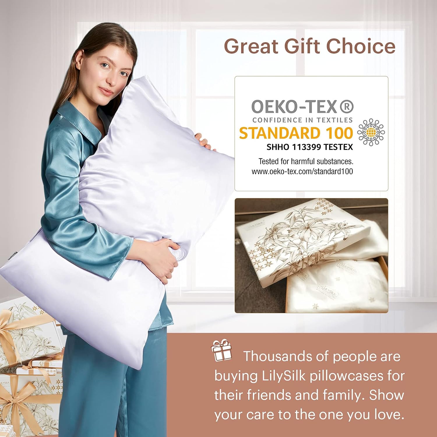 lilysilk silk pillowcase