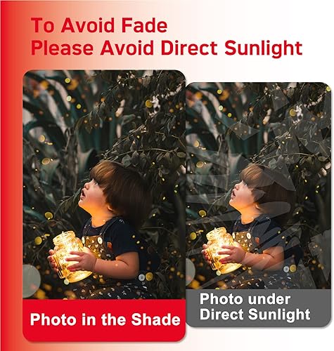 Miniatura 6 de 50 hojas magnéticas imprimibles con acabado mate para impresora de inyección de tinta de 8.5 x 11 pulgadas Make Refrigerator Photo 13.5mil papel de