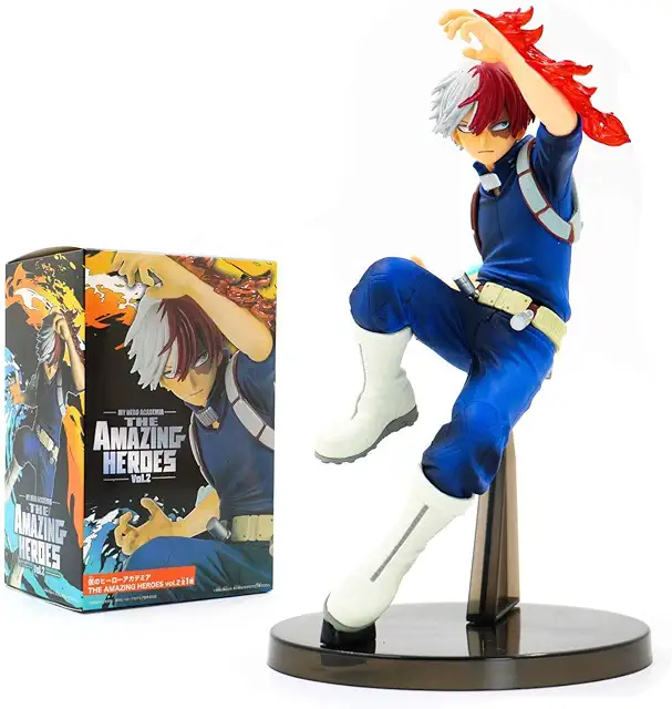 Figurine My Hero Academia Shoto Todoroki en PVC - 19 cm - Collection Anime