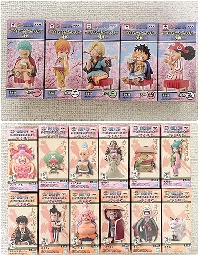 Amazon ワンピ ース ワーコレ 和 ワノ国7 ワノ国8 17点セット ワールドコレクタブルフィギュア One Piece フィギュア ドール 通販