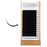 LASHVIEW Eyelash Extensions&comma; C Curl 8-15mm Mixed 0&period;15 Classic Lashes&comma; Classic Individual Lash Extensions&comma; Professional Lash Trays for Lash Extensions
