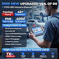 Vista 2 de XTOOL D8S AI-Assisted Bidirectional OBD2 Scanner with Topology Mapping: 2026 Upgrade of XTOOL D8, Scan Tool with 42+ Reset, Full System Automotive