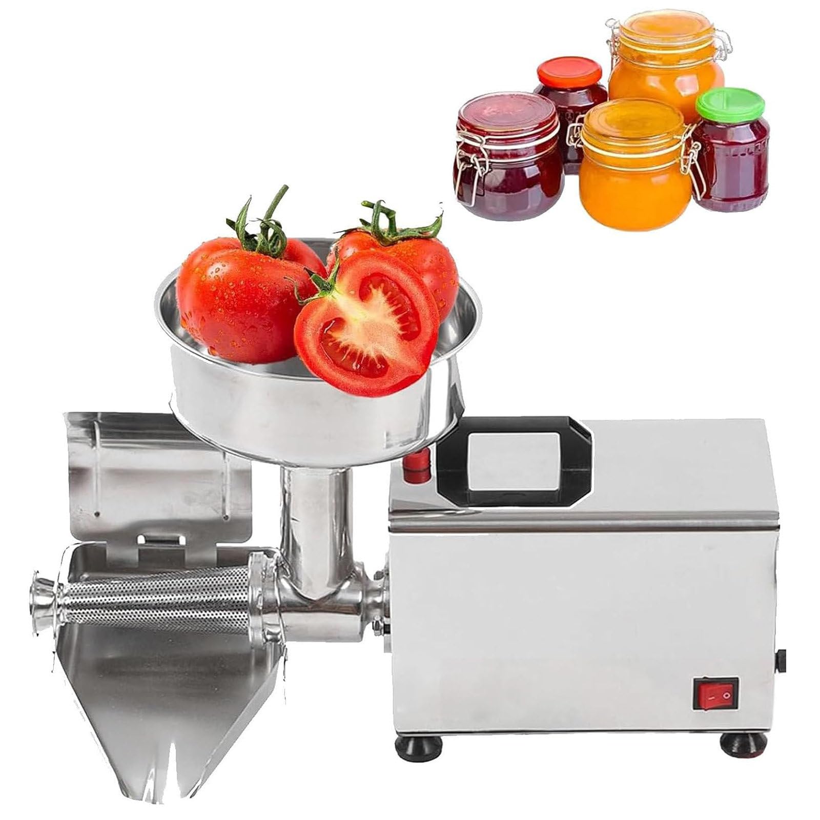 Machine à sauce tomate électrique en acier inoxydable pour purée