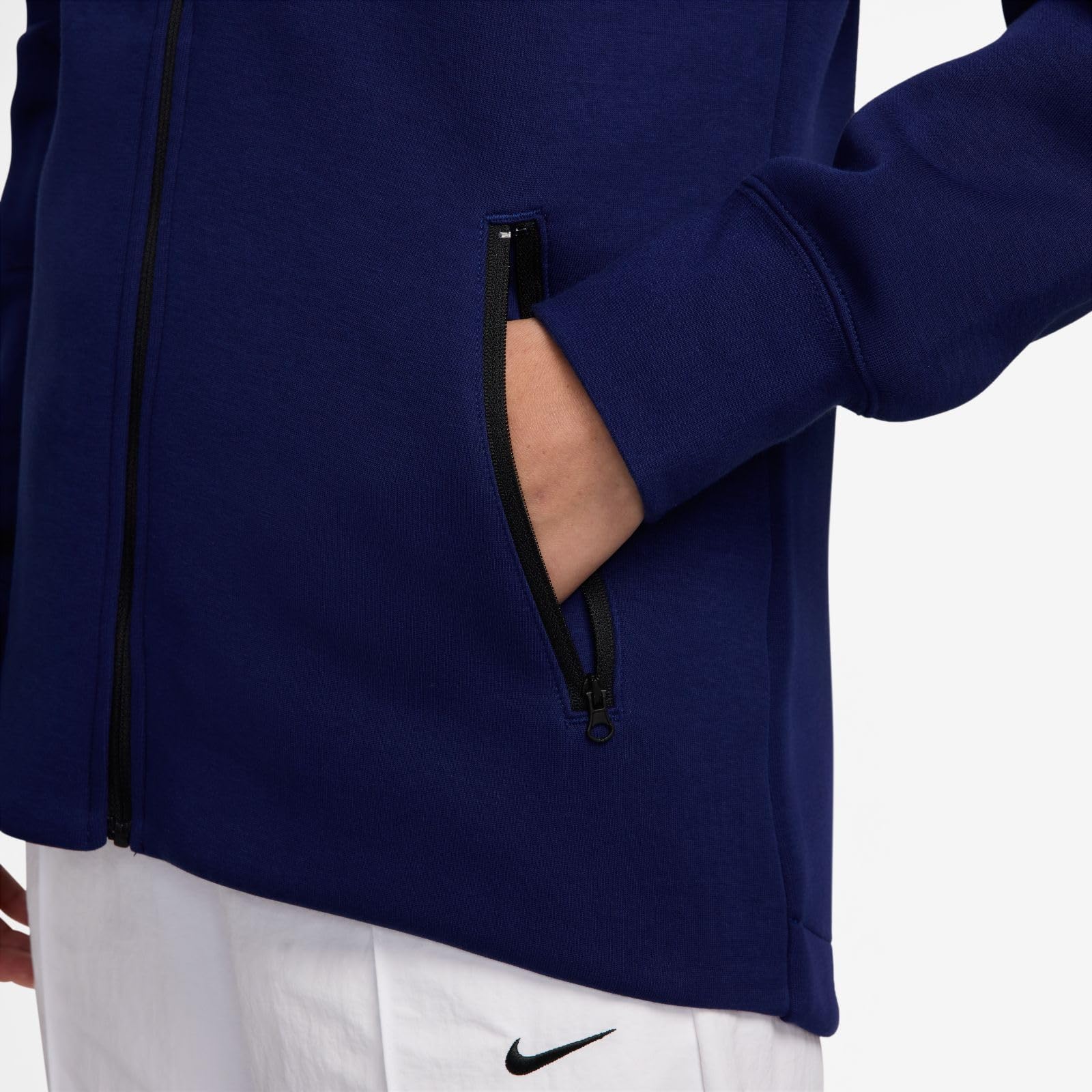 Nike FFF Tech Windrunner Nike Football Fleece-Kapuzenjacke für Damen Giacca con Cappuccio in Pile Donna