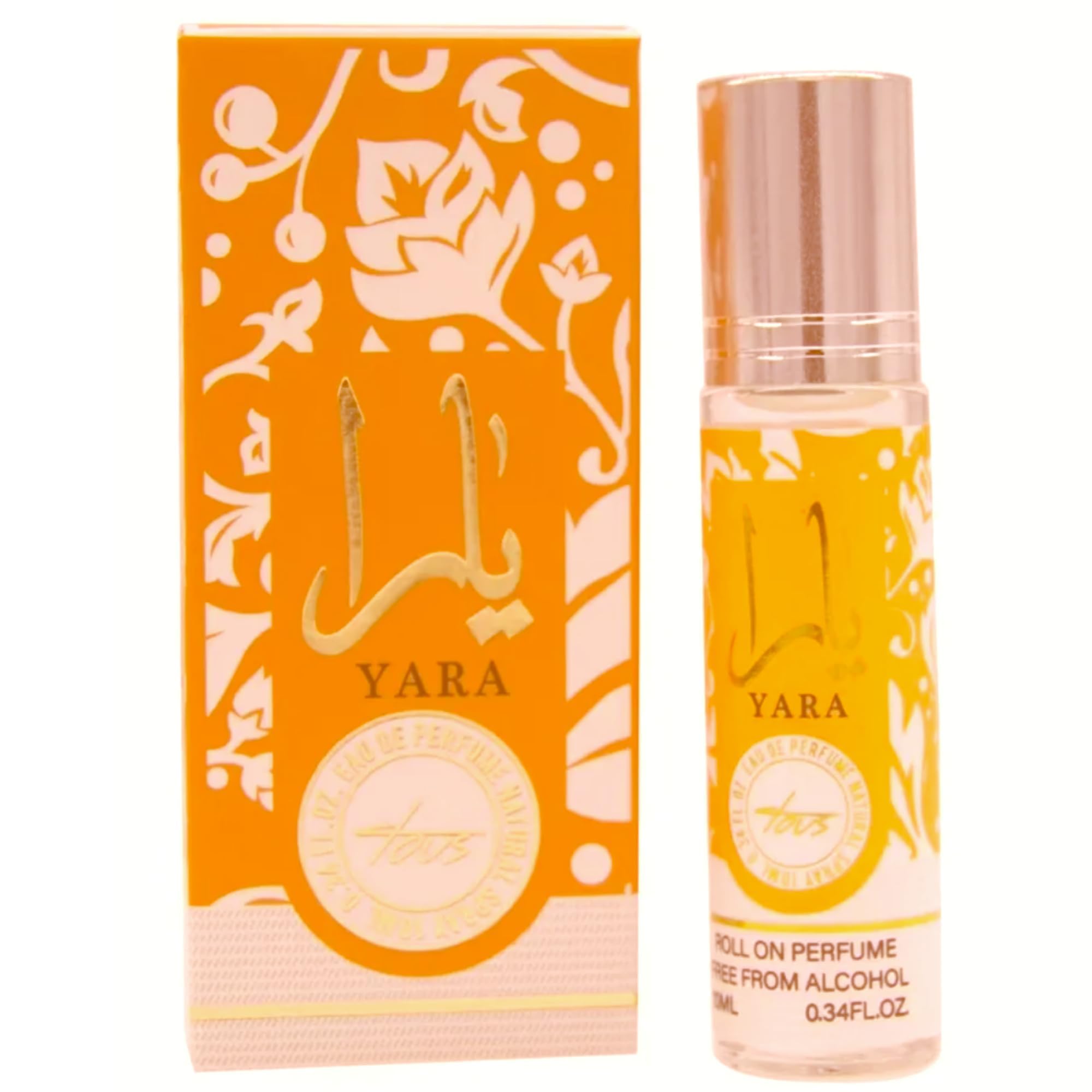 Equivalence Perfume Oil Arabs Roll-On for Women, 0.34 Ounce / 10 ml (Tous yara) LARGE BOTTLE NOT INCLUDED It is only a reference