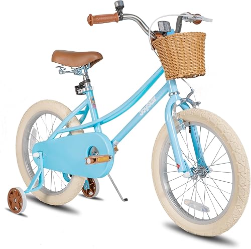 Miniatura 17 de JOYSTAR Bicicleta para Niñas de 2-12 Años de Edad, Niños Pequeños y Niños, 12" 14" 16" 18" 20" Bicicleta para Niños Estilo Retro con Ruedas de