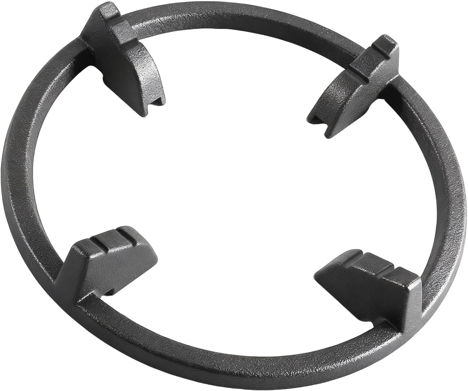 Cast Iron Wok Support Ring, Universal Non-Slip Cast Iron Wok Rack Suitable for kitchen Samsung, GE, Frigidaire, Whirlpool, KitchenAid Etc, Gas Stove Rack Accessories.9.37 Inch