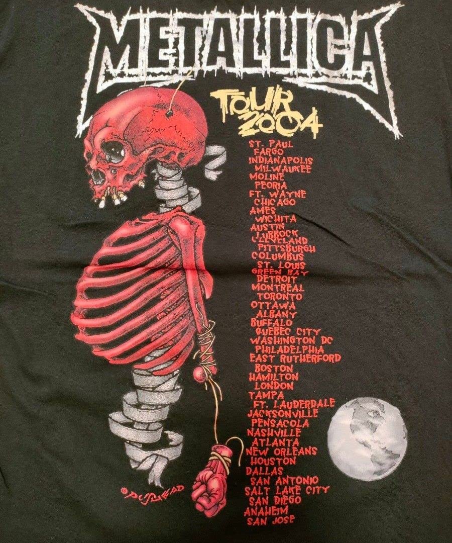 METALLICA Tシャツ PUSHEAD メタリカ パスヘッド 1988 コピーライト 