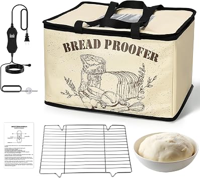 Electric Dough Proofing Box, Foldable Timer Control Baking Proofer