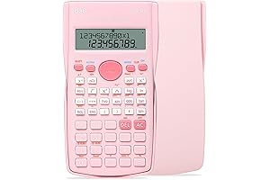 deli Pink Scientific Calculator for High School Students