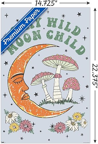 Miniatura 3 de Trends International Póster de pared infantil Stay Wild Moon, 14.725 x 22.375 pulgadas, versión premium sin marco