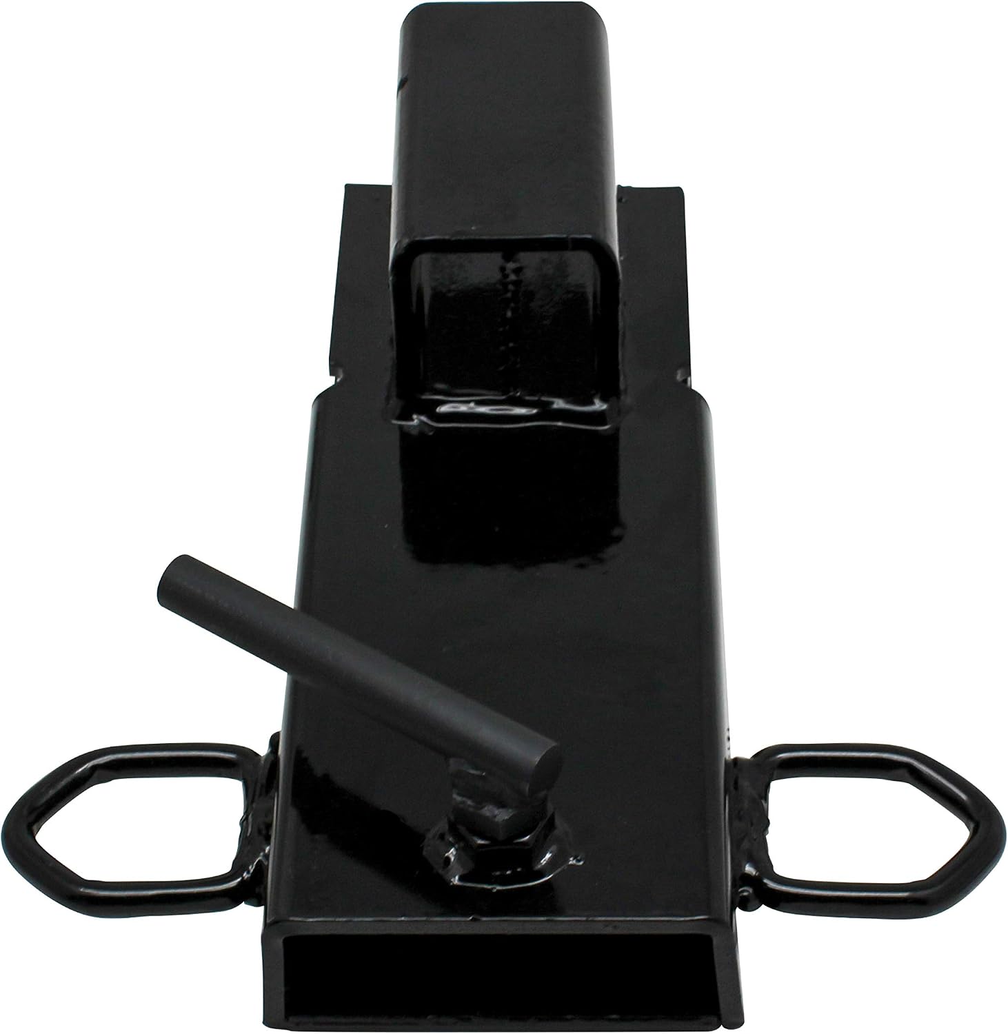 Extreme Max 5001.1373 Clamp-On Forklift Fork Hitch Receiver Adapter - 2", Black