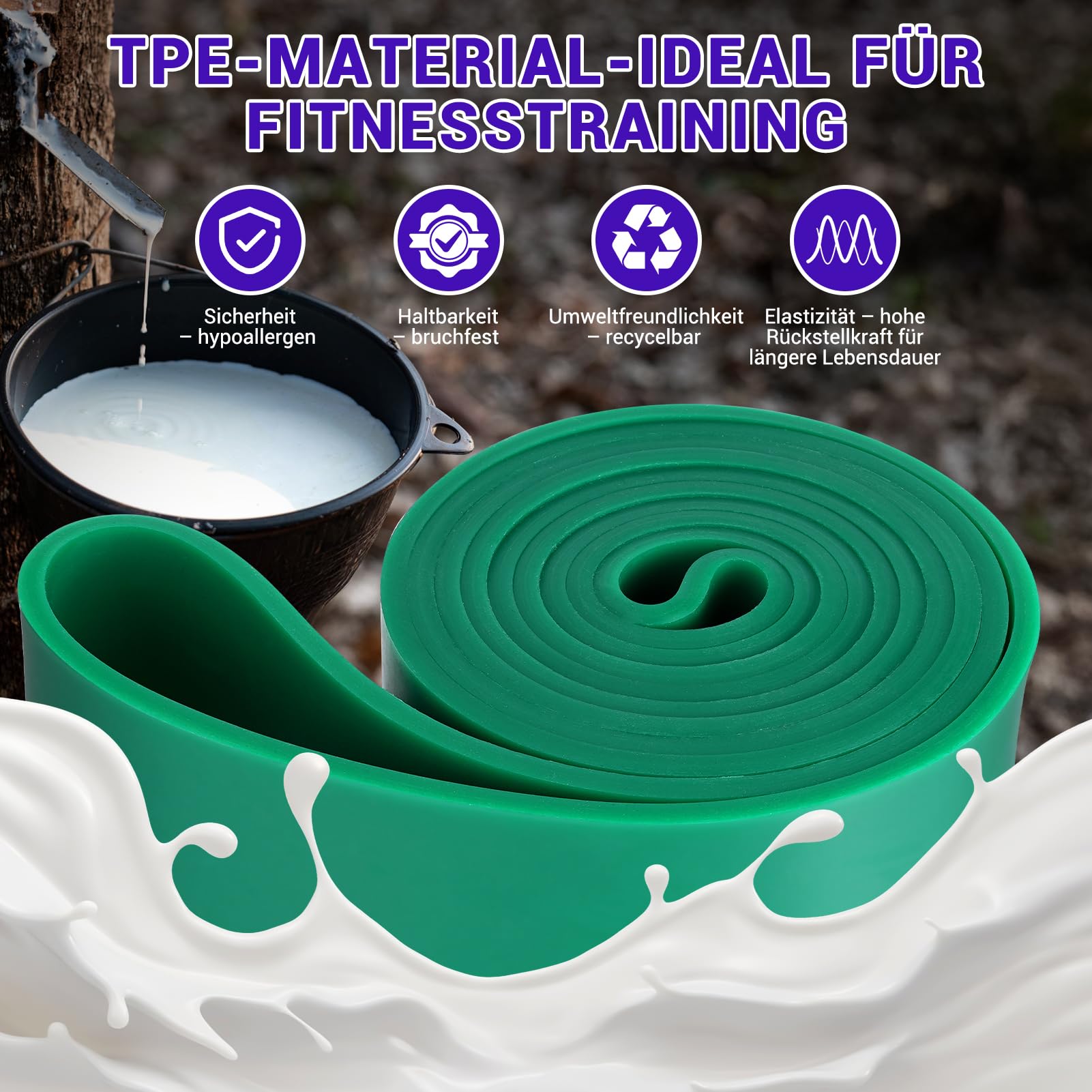 Lot de 11 Bandes de résistance pour entraînement de Force avec ancrage de Porte, poignées et Fitness pour physiothérapie, Yoga, Pilates, pour Hommes et Femmes