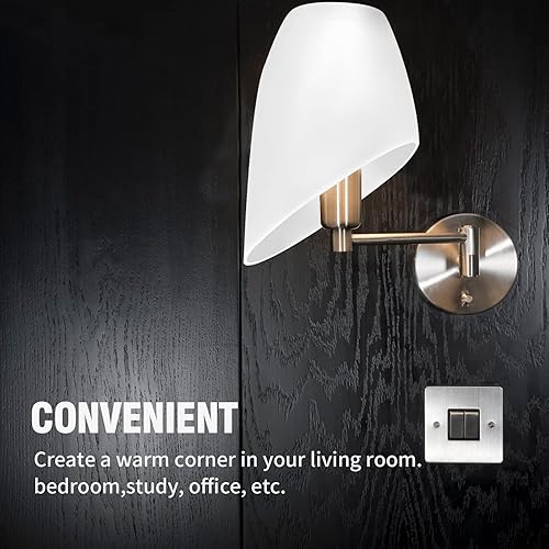 Miniatura 6 de Pantalla de plástico con forma de herradura, tamaño mediano, 1.18 pulgadas, 1.181 in, color blanco, boca biselada