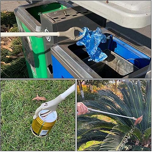 Miniatura 5 de Garneck 2 piezas de herramientas para chimenea con ventosas resistentes, agarrador de garra, agarrador de garra, agarrador de garra, agarrador de