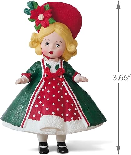 Miniatura 4 de Hallmark 1595QX9312 Madame Alexander #22 - Adornos navideños de recuerdo victoriano de Yuletide