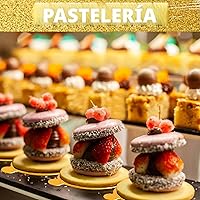 Vista 3 de Mini tablas para pastel, tablas para pastel doradas 100 piezas, base para pastel de grado alimenticio, base circular dorada de 8,1 cm, redonda