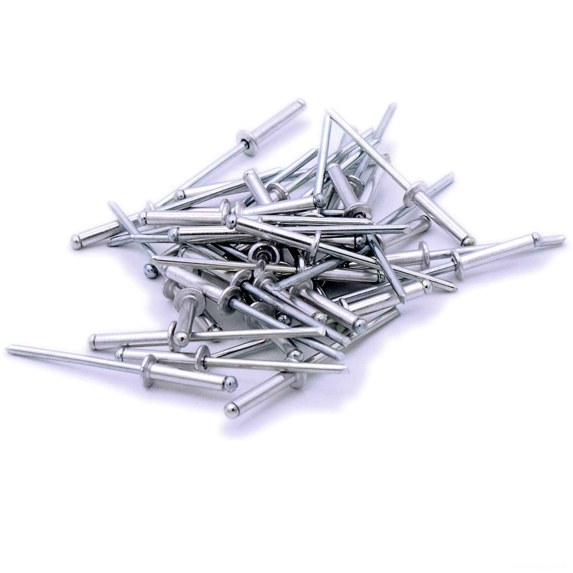 M3 (3mm x 14mm) Dome Blind Rivet - Aluminium (Pack of 40), Silver, 3 x 14 - Image 2