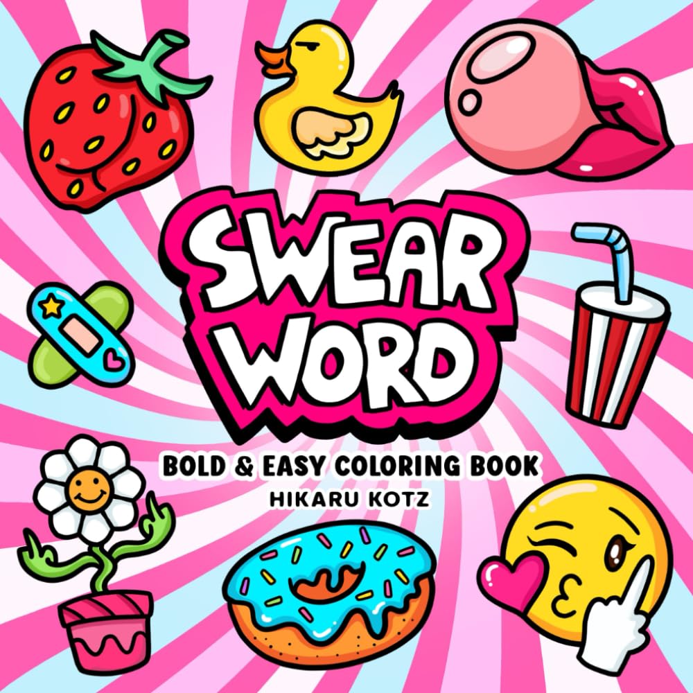 Swear Word Coloring Book
