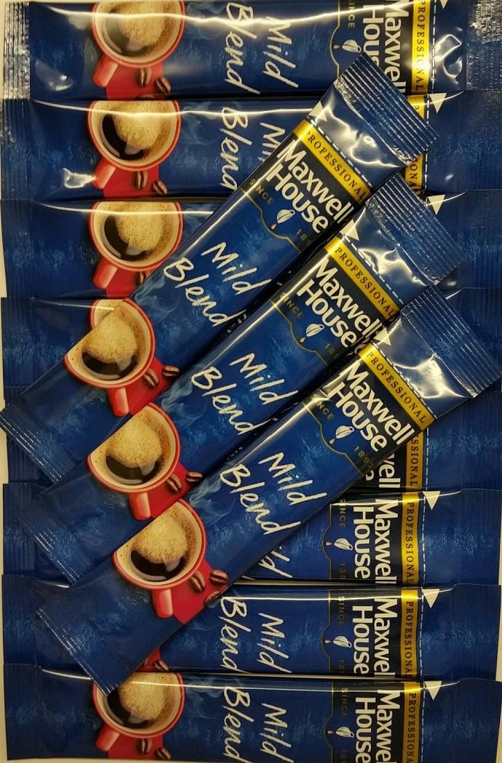 50 (2 x 25) x Maxwell House Mild - Individual One Cup Instant Coffee Sachets