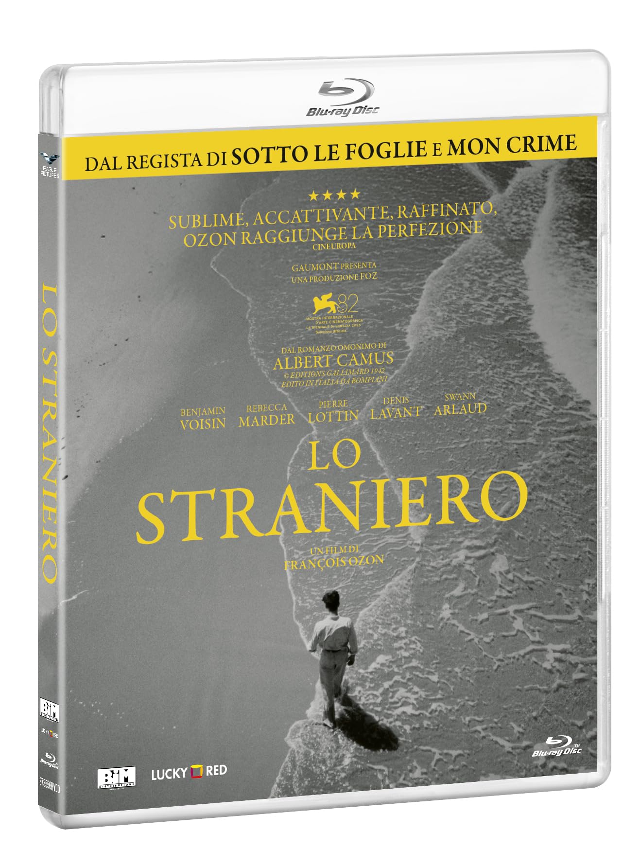 Blu-Ray Straniero Lo con pista de audio sin compresión y menús interactivos