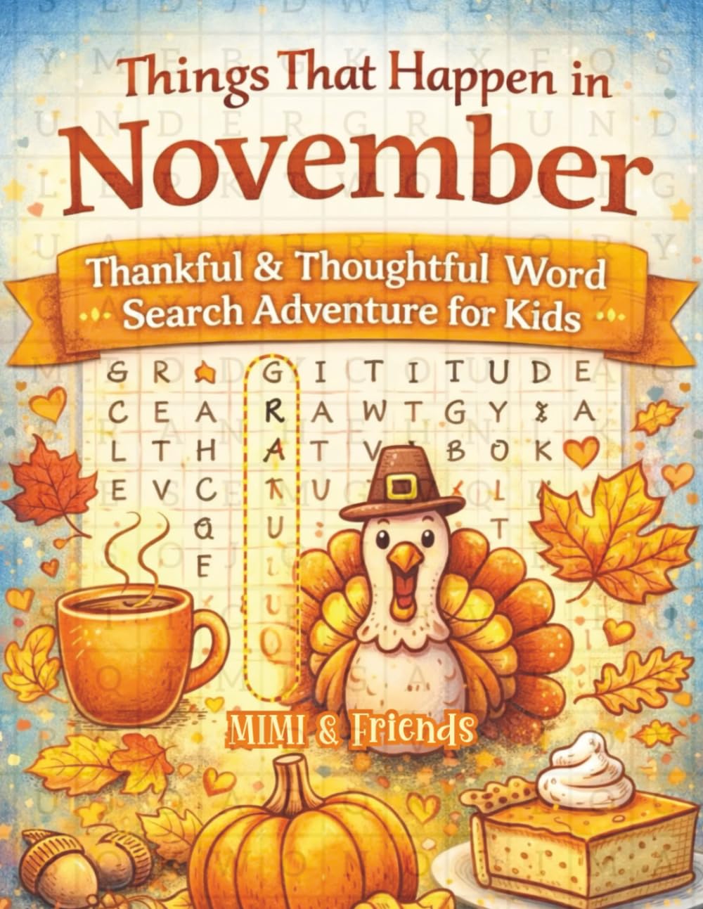 Things That Happen in November: Thankful & Thoughtful Word Search Adventure for Kids (The Things That Happen in ___ Word Search Series)