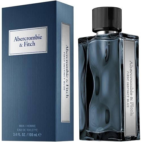 Abercrombie & Fitch First Instinct Blue for Men Eau de Toilette Spray, 3.4 Ounce