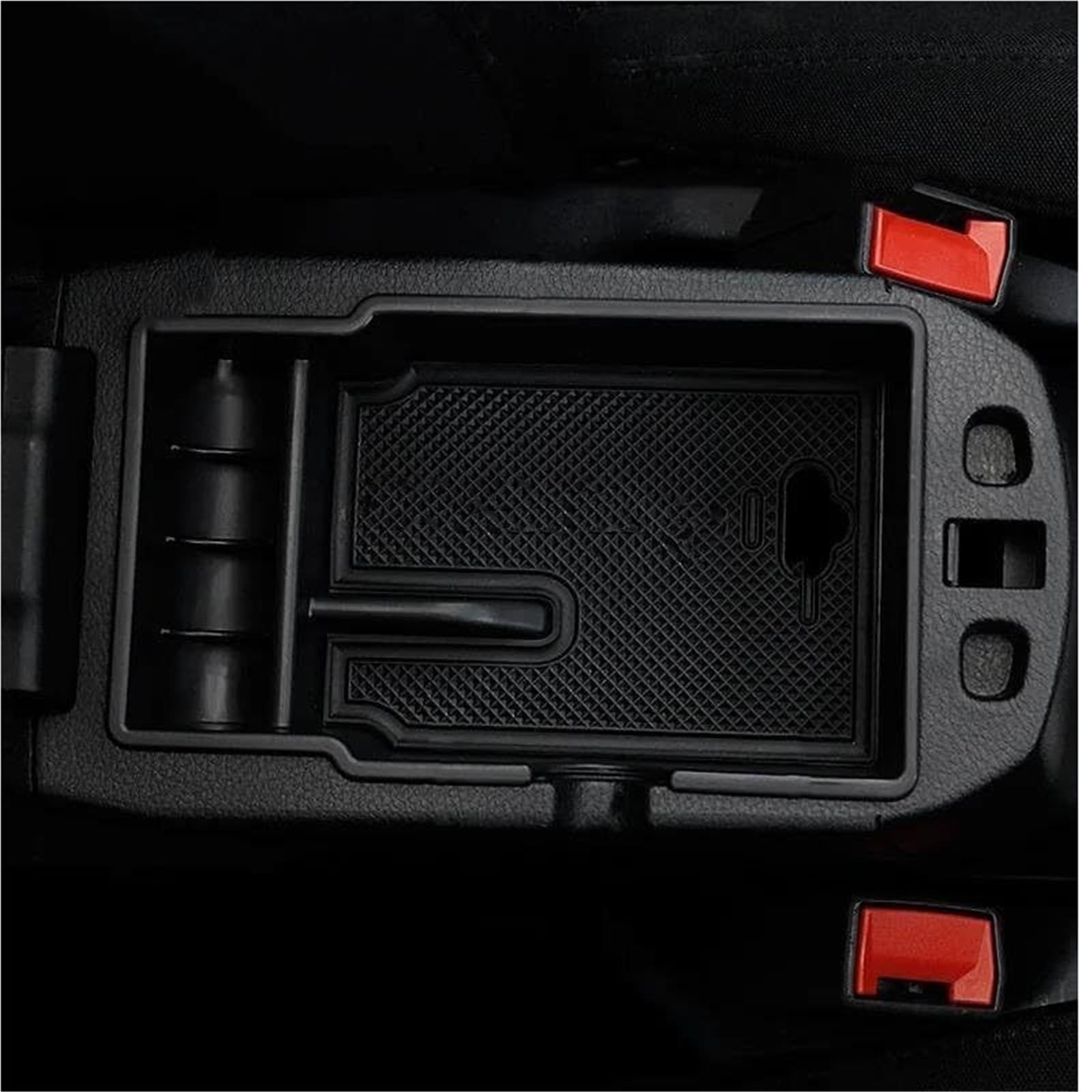 Costume de boîte d'accoudoir de siège Plateau de rangement pour accoudoir central de voiture pour Jeep pour Renegade 15-23