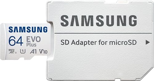 Miniatura 4 de Samsung - Tarjeta microSD Evo Plus de 64 GB (paquete de 5 EVO+) Clase 10 UHS-I SDXC tarjeta de memoria para teléfono, tableta, cámara de acción