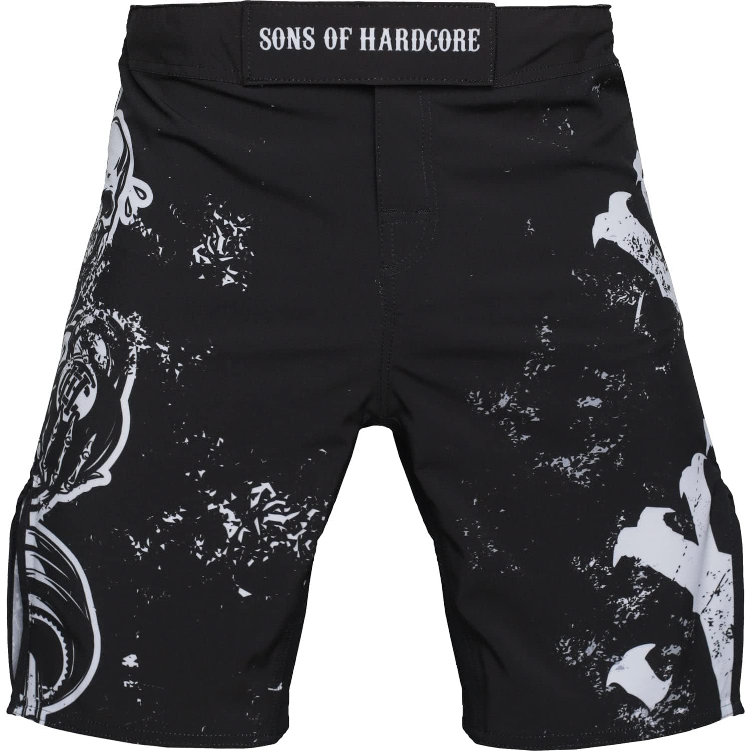 Hardcore Training Fight Shorts Hombre Pantalones Cortos MMA BJJ Boxeo Grappling Fitness No Gi - 3