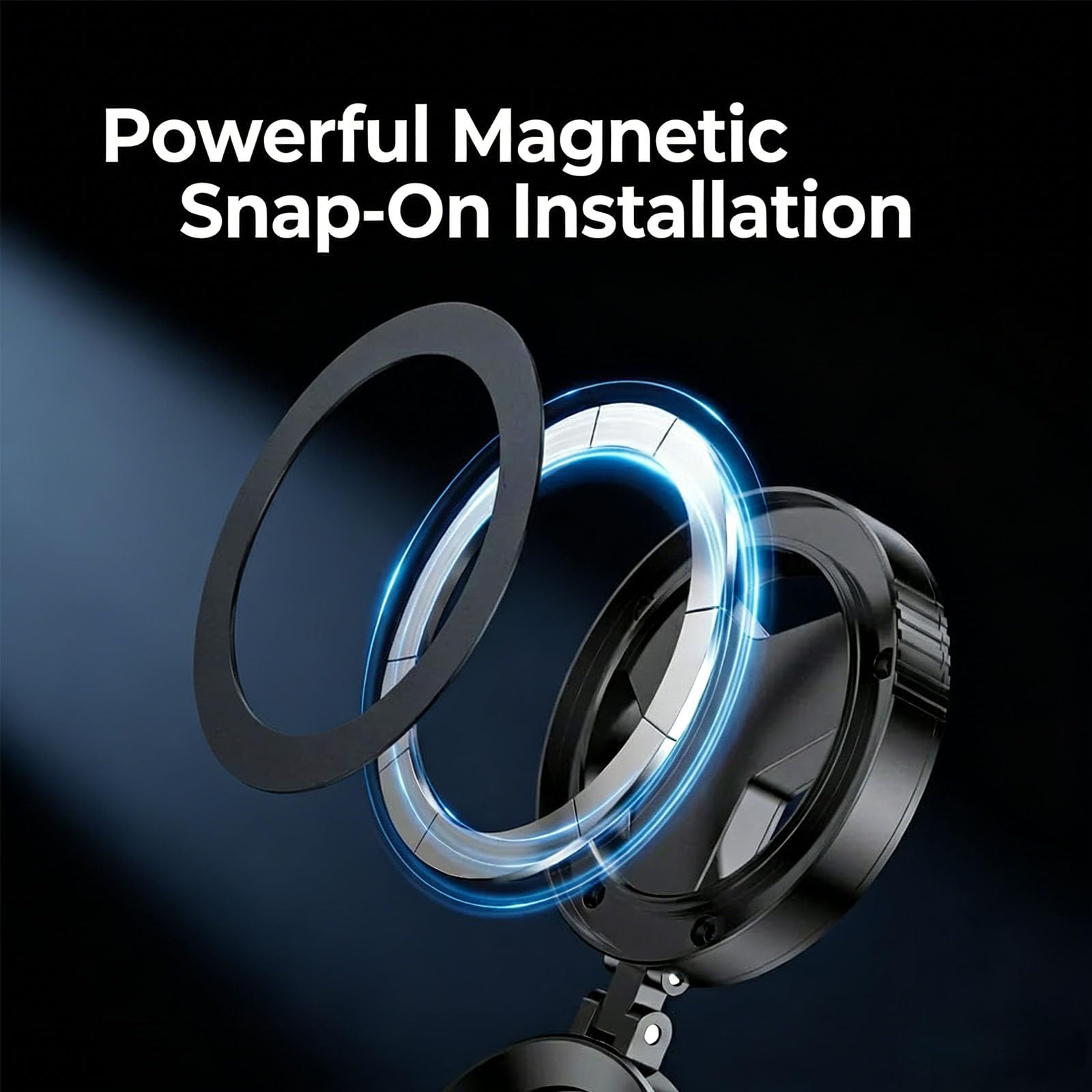 Anti-Glare Magnetic Phone Filter, 52mm Polarizing Lens Filter, Magnetic Adapter Mount for Smartphone Photography (1 PCS)