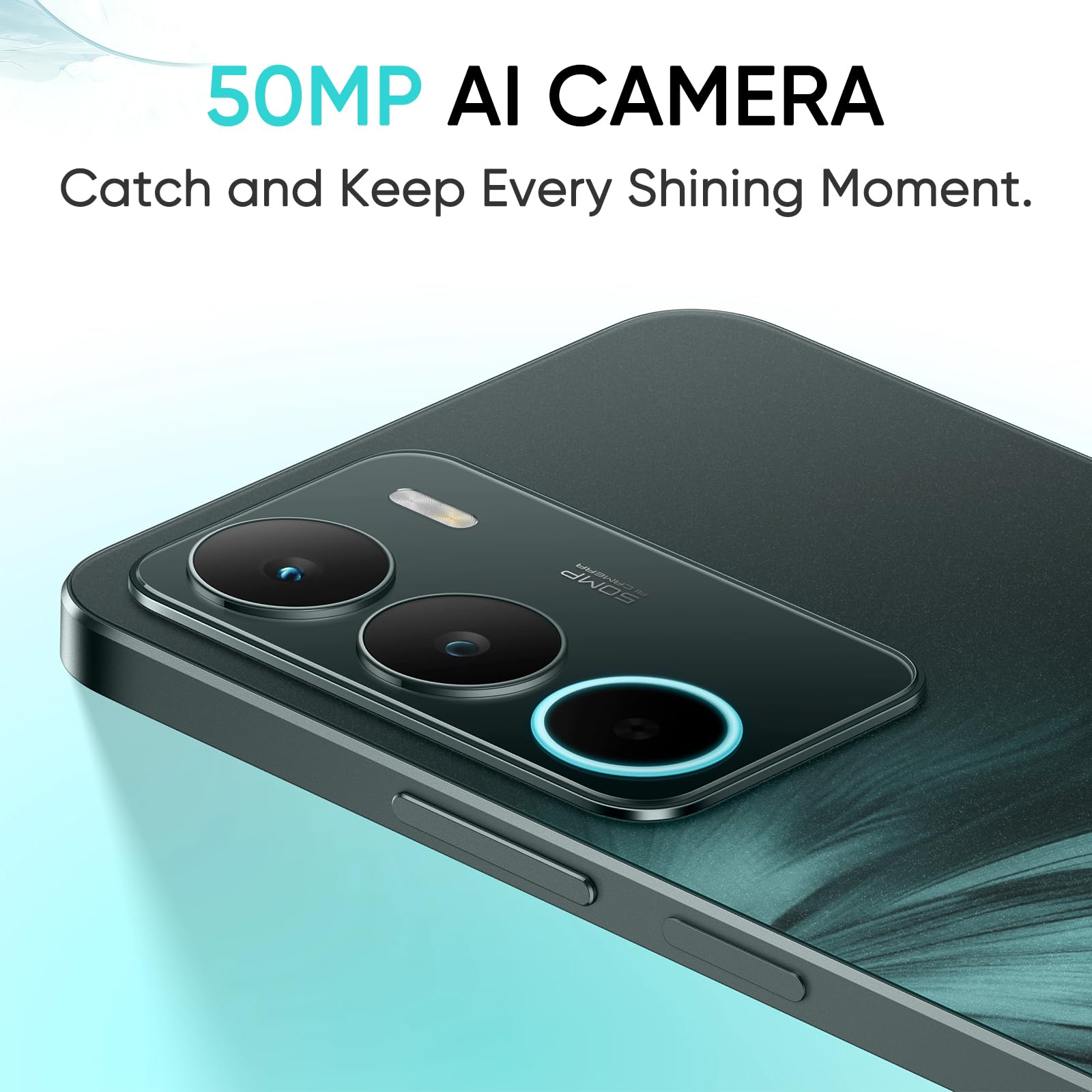 realme C71 Smartphone 8+256GB, Batteria 6000mAH, Ricarica Veloce 45W, Fotocamera 50MP AI, Chipset Octa-Core, Display 6.67'' 120Hz Eye Comfort, IP54 (Senza Caricatore) - Verde