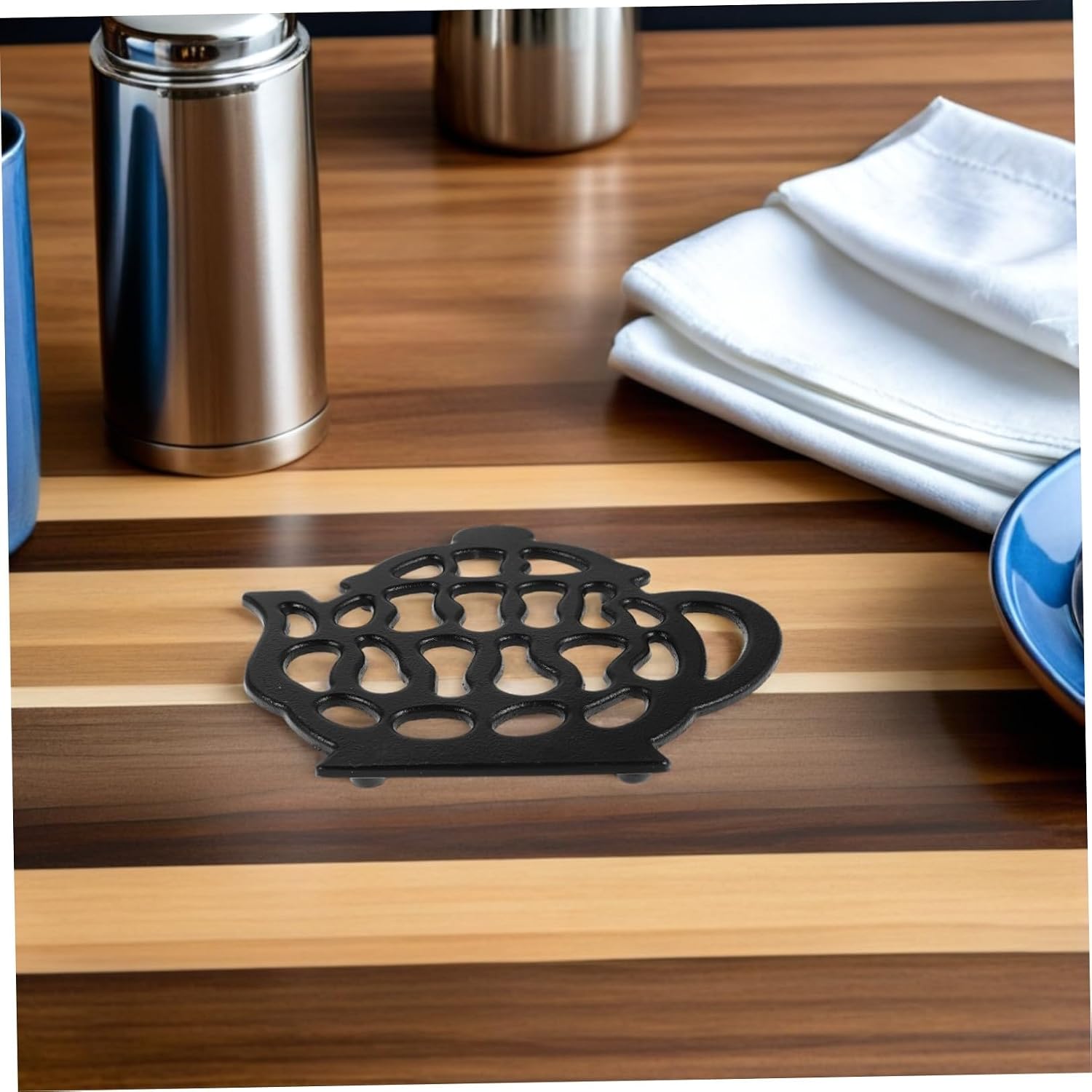 Cast Iron Teapot Trivet Heat Insulation Pad for Hot Pots