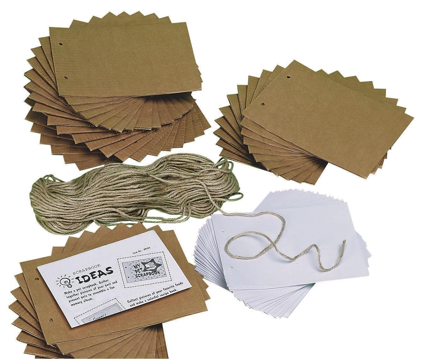 S&S Worldwide Scrapbook Kit (Pack of 24)
