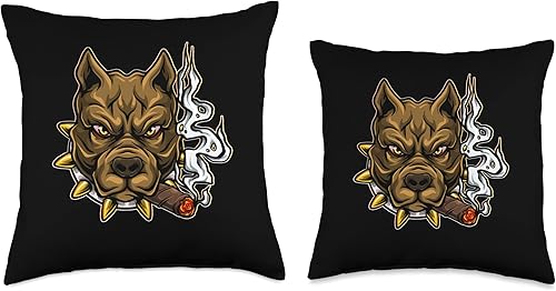 Miniatura 3 de Pitbull shirt, Pitbull terrier, Bully, American bullies dog Throw Pillow