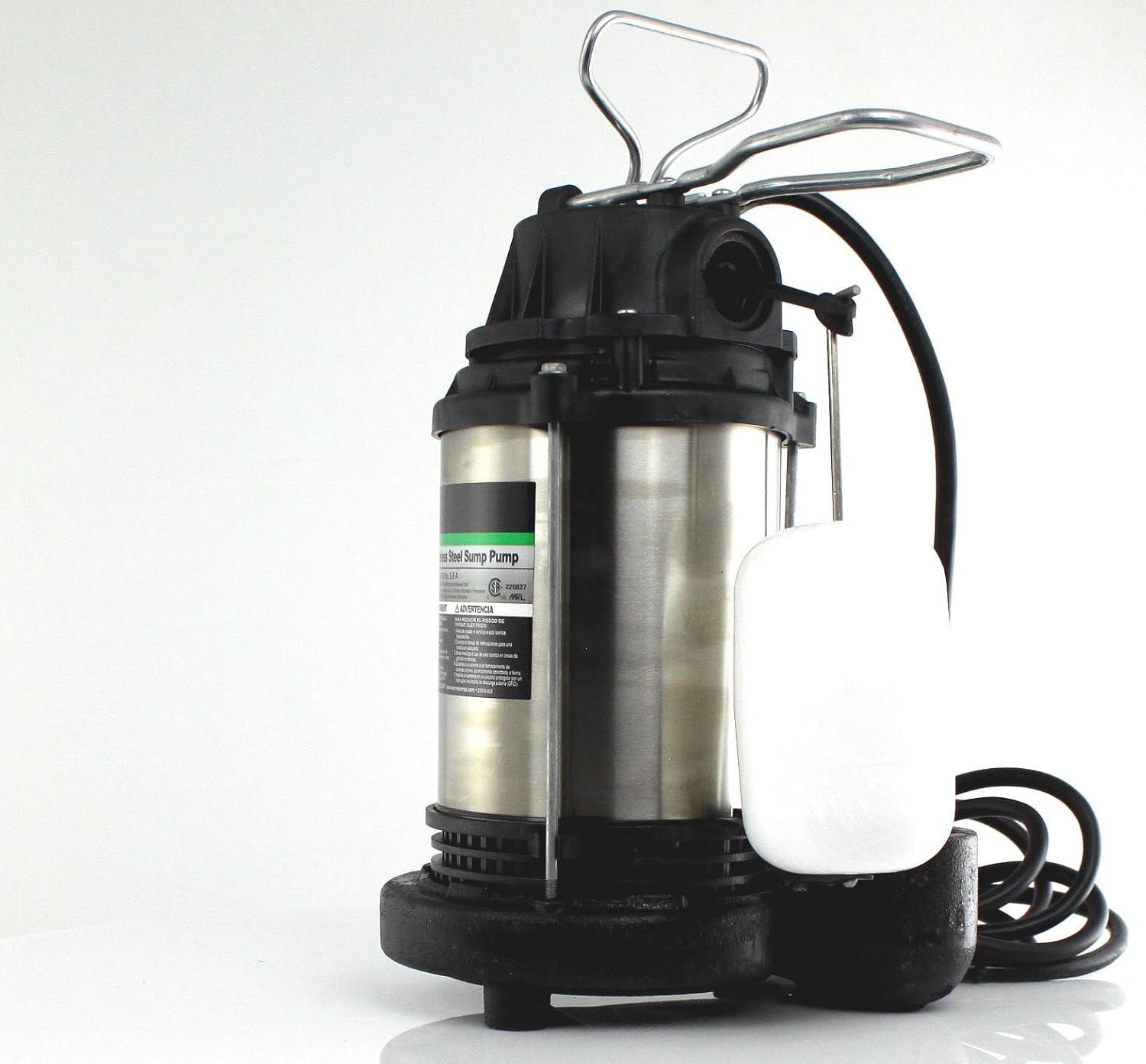 RIDGID 1/2 HP Stainless Steel Dual Suction Sump Pump, 54 OFF