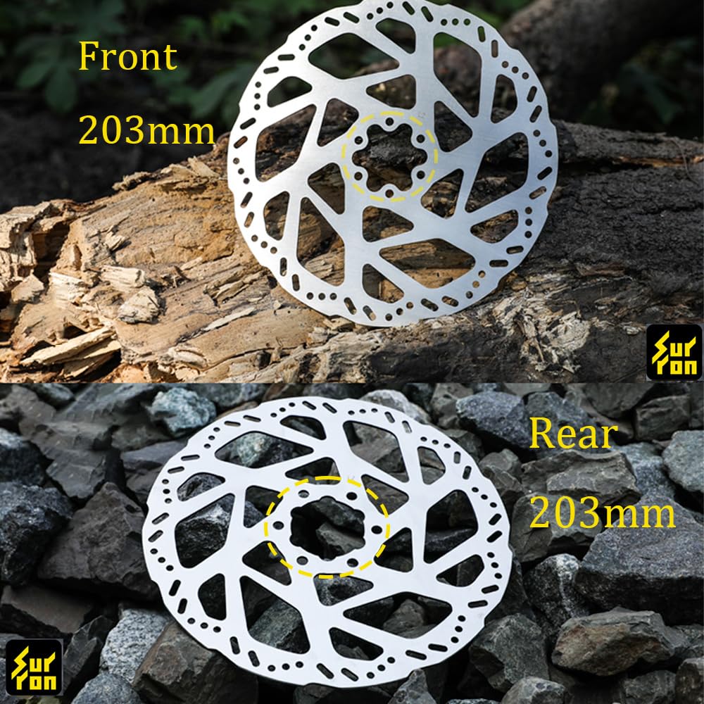Inkesky Original Genuine 203mm Brake Rotors for Sur-Ron