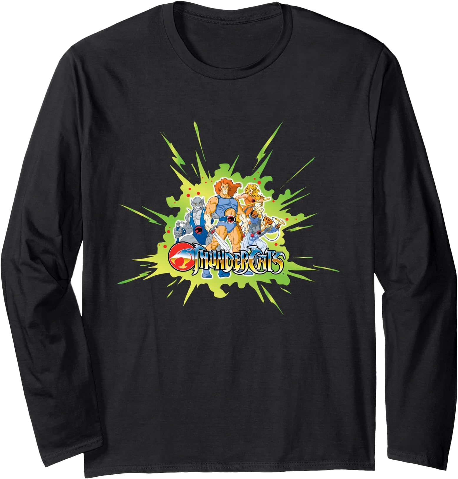 ThunderCats Lion-O, Cheetala, Tigra and Pantro Long Sleeve T-Shirt