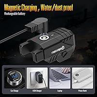 Vista 3 de Defentac - Visor láser para pistola/arma de mano, haces magnéticos recargables para armas con riel, compatible con Taurus G2C G3 G3C