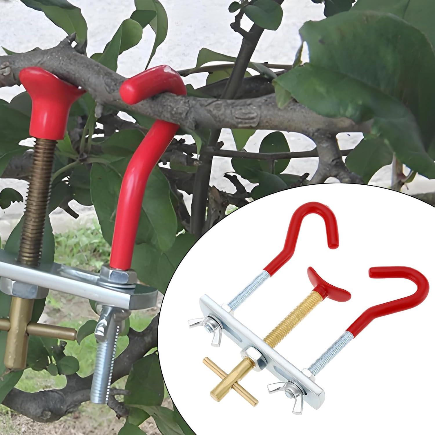 2Pcs Tree Branch Modulator DIY Bonsai Pruning Kit Carbon Steel Shapes Adjust Trimming Gardening Hand Tools Garden Care for Bonsai Gardening, HO021_M