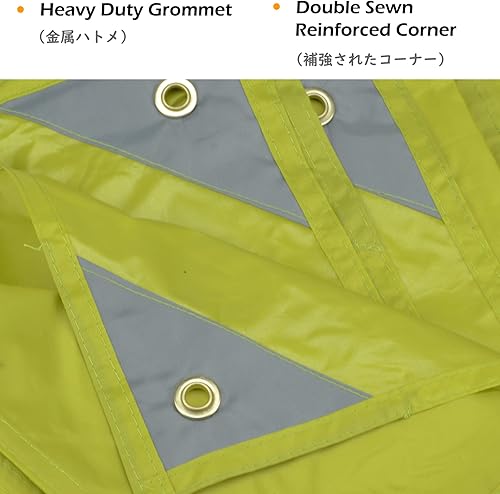 Miniatura 39 de TRIWONDER Hamaca para lluvia, mosca, lona impermeable, tienda de campaña, huella, tela de suelo, para mochileros, refugio de campamento, para 01