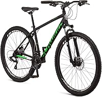 Schwinn High Timber Mountain Bike: 24-29" Wheels, 21 Speeds, Front Suspension, Aluminum Frame for Adults & Youth Trail Riding