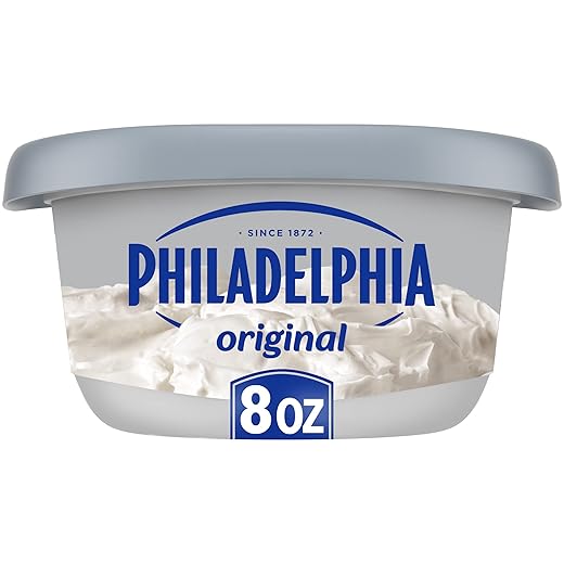 Philadelphia Cream Cheese Spread, 1 Tub, for Smooth, Spreadable Mornings, Original, No Artificial Preservatives, Flavors or Dyes, 8 oz